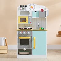 Teamson Kids Cocina De Juguete De Madera &amp- 5 Accesorios | Cocina Infantil TD-11708AR